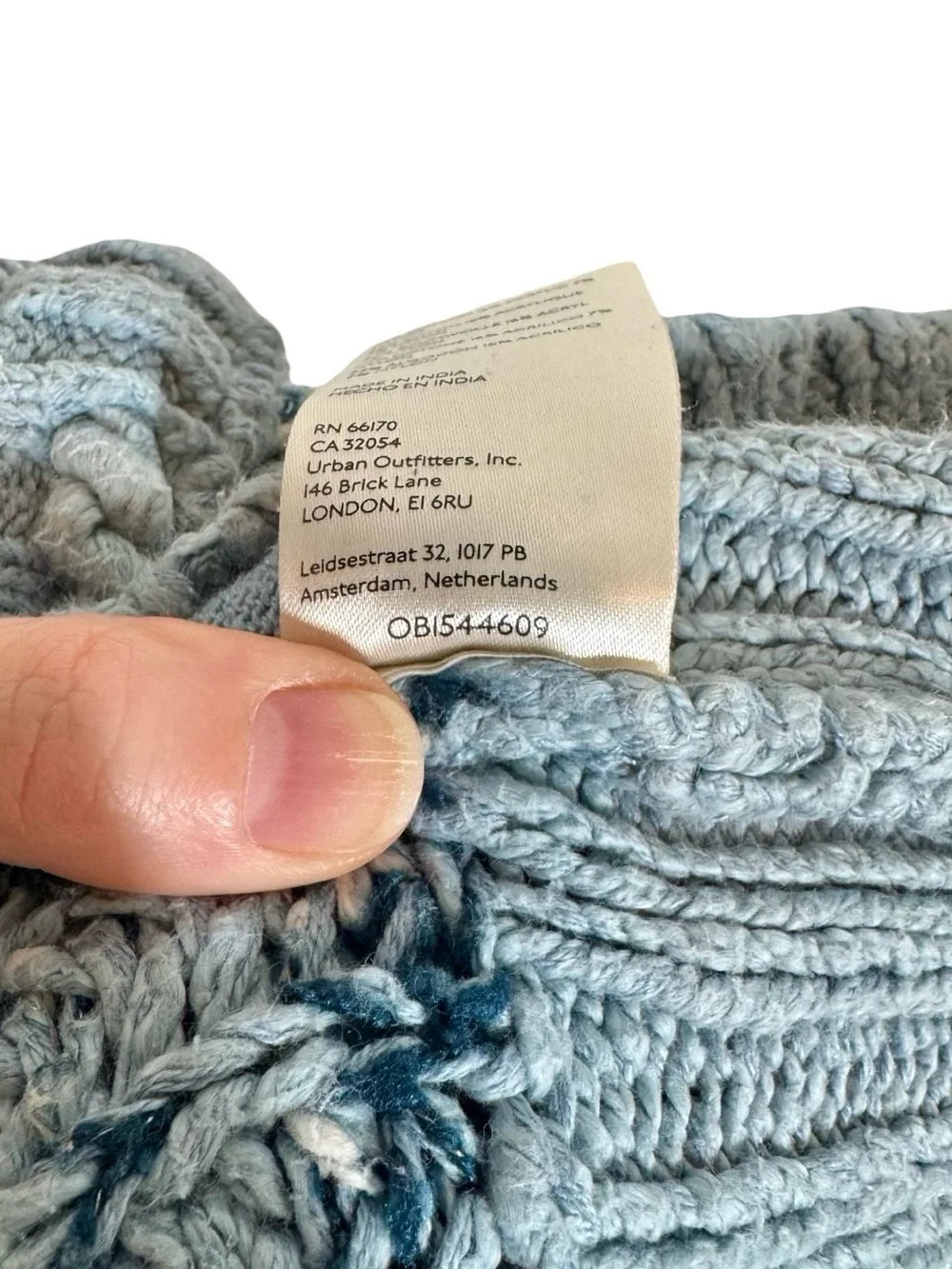 Free People Never Leaving Hoodie Sweater Slouchy in Blue